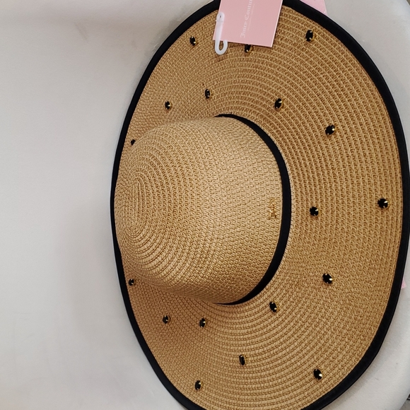 Juicy Couture ❤️NWT❤️ Wide Brimmed Jeweled Hat!❤️❤️❤️ - Picture 6 of 13